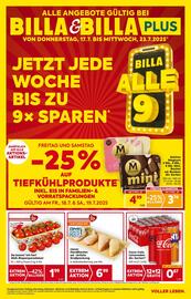 Billa Flugblatt woche 29 Seite 1