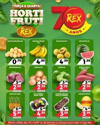 Catálogo Supermercados Rex (válido até 16-07)
