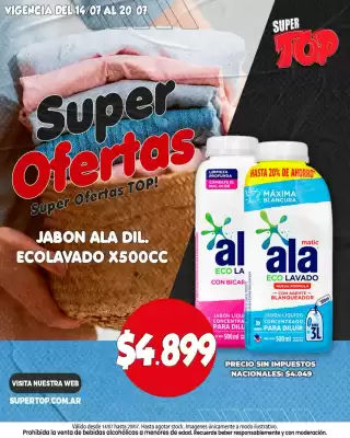 Catálogo Supermercados Top (válido hasta 20-07)