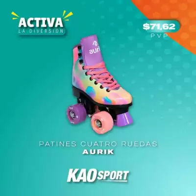 Catálogo Kao Sports Center (válido hasta 20-07)