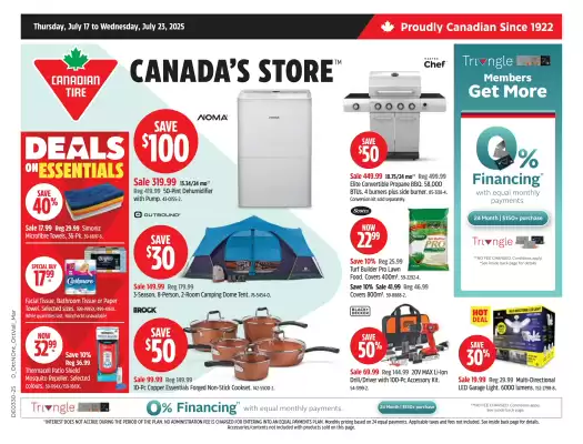 Canadian Tire flyer (valid until 23-07)