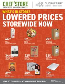 US Foods Chef's Store Weekly Ad Page 1