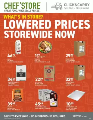 US Foods Chef's Store Weekly Ad (valid until 27-07)