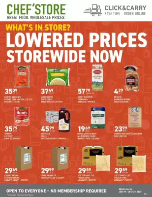US Foods Chef's Store Weekly Ad (valid until 27-07)