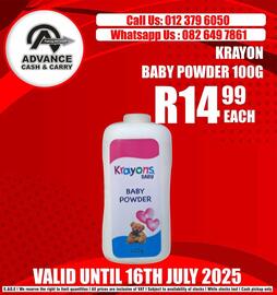 Advance Cash n Carry catalogue Page 1