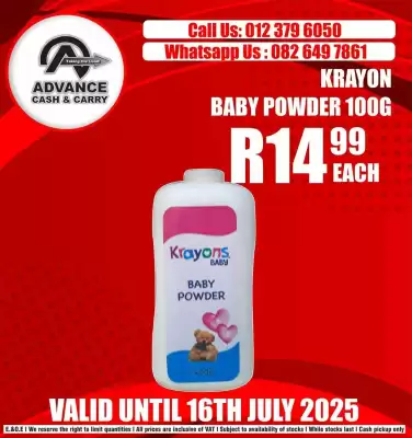 Advance Cash n Carry catalogue