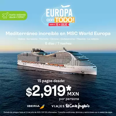 Catálogo Viajes El Corte Inglés (válido hasta 15-07)