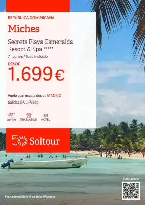 Folleto Soltour (válido hasta el 7-09)