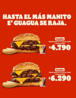 Catálogo Burger King (válido hasta 29-07)