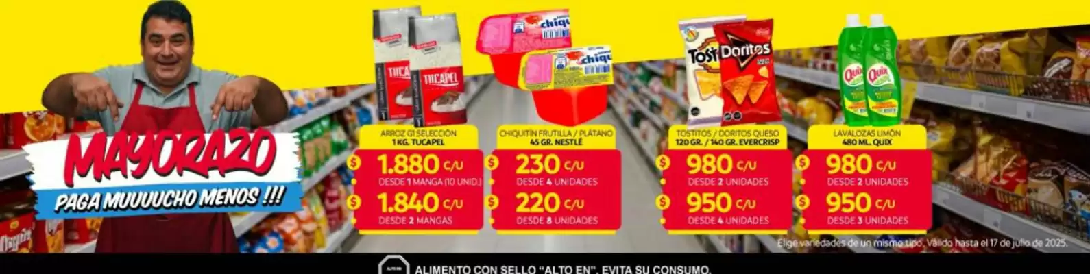 Catálogo Central Mayorista (válido hasta 17-07)