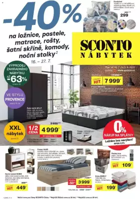 Sconto leták