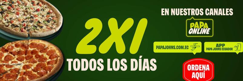 Catálogo Papa John's Página 2