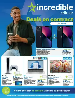 Incredible Connection catalogue (valid until 31-08)