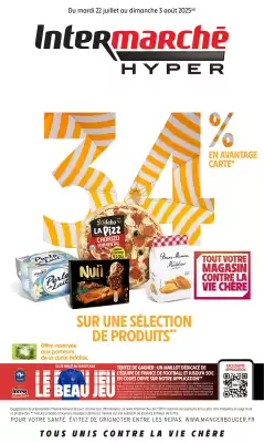 Catalogue Intermarché Hyper (valable jusqu'au 3-08)
