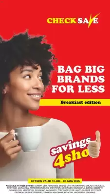 Check Save catalogue