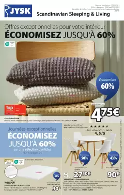 Catalogue JYSK (valable jusqu'au 21-07)