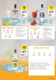 Folheto Continente | Cocktails Página 20
