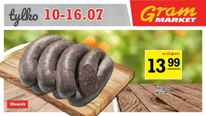 Gram Market gazetka (ważność do 16-07)