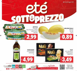 Volantino Eté Pagina 1