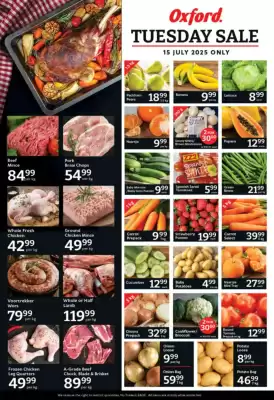 Oxford Freshmarket catalogue
