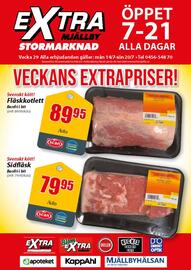 Extra Mjällby Stormarknad reklamblad vecka 29 Sida 1