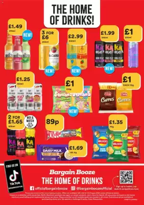 Bargain Booze leaflet (valid until 11-08)