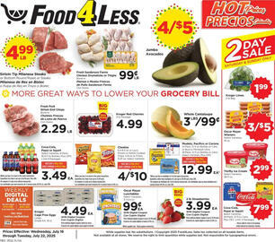 Food 4 Less Weekly Ad week 29 Page 1