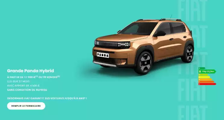 Catalogue Fiat (valable jusqu'au 17-08)