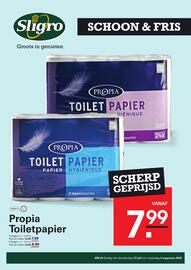 Sligro folder | Schoon & fris Pagina 1