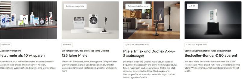 Miele Flugblatt Seite 1
