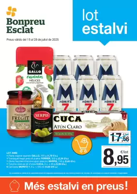 Folleto BonpreuEsclat (válido hasta el 28-07)