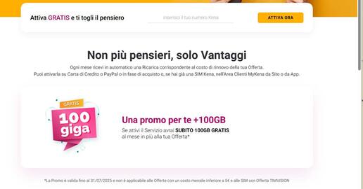 Volantino Kena Mobile Pagina 1
