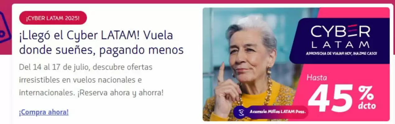 Catálogo Latam Airlines (válido hasta 20-07)