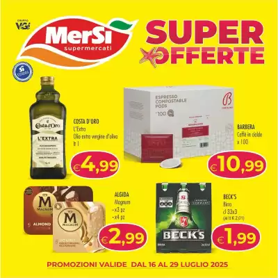 Volantino MerSi Supermercati