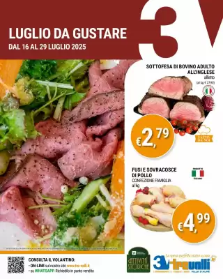 Volantino Tre Valli Supermercato (valido fino al 29-07)