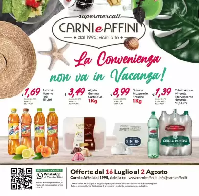 Volantino Carni e Affini Supermercati (valido fino al 2-08)