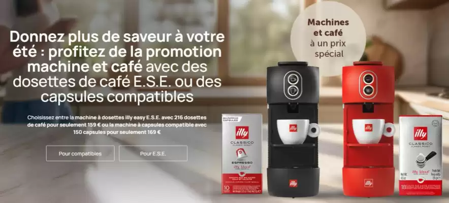 Catalogue Illy (valable jusqu'au 31-07)