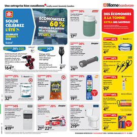 Home Hardware flyer week 29 Page 1