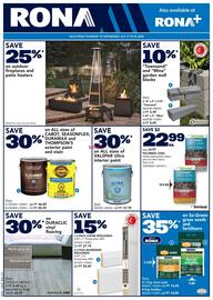 RONA flyer week 29 Page 1