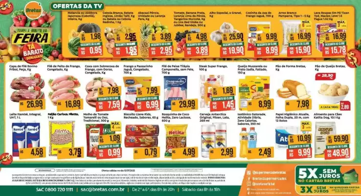 Catálogo Supermercados Bretas (válido até 16-07)