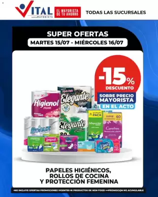 Catálogo Supermayorista Vital (válido hasta 16-07)