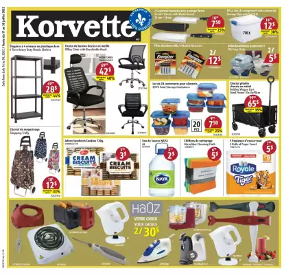 Korvette flyer (valid until 23-07)