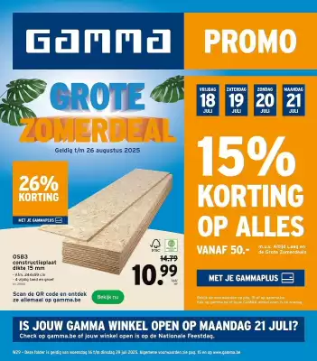 GAMMA folder (geldig t/m 29-07)