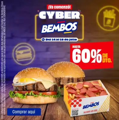 Catálogo Bembos (válido hasta 18-07)
