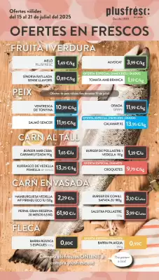 Folleto Plusfresc (válido hasta el 21-07)