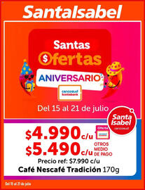 Catálogo Santa Isabel semana 29 Página 1