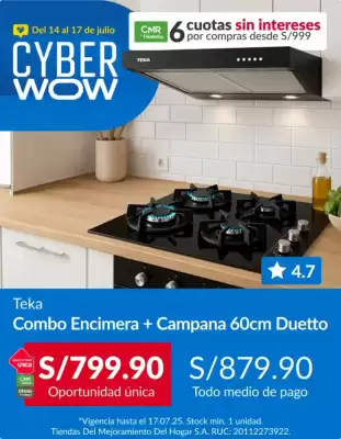 Catálogo Sodimac (válido hasta 17-07)