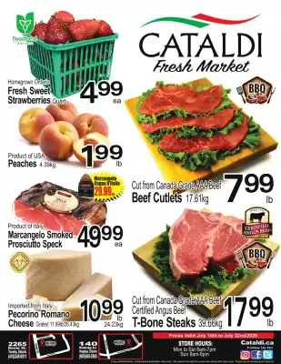 Cataldi Fresh Market flyer (valid until 22-07)
