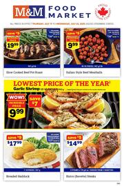 M & M Food Market flyer week 29 Page 1