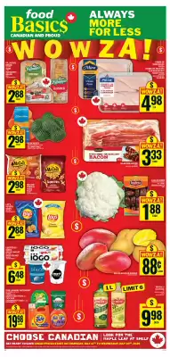 Food Basics flyer (valid until 23-07)